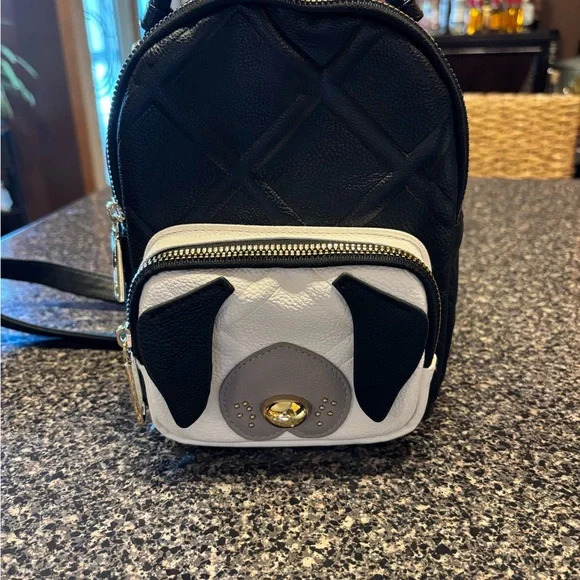 NWOT BETSY JOHNSON BLACK QUILTTED BACKPACK Betsey Johnson | Bags | Nwot Betsey Johnson Black Heart  main image 3